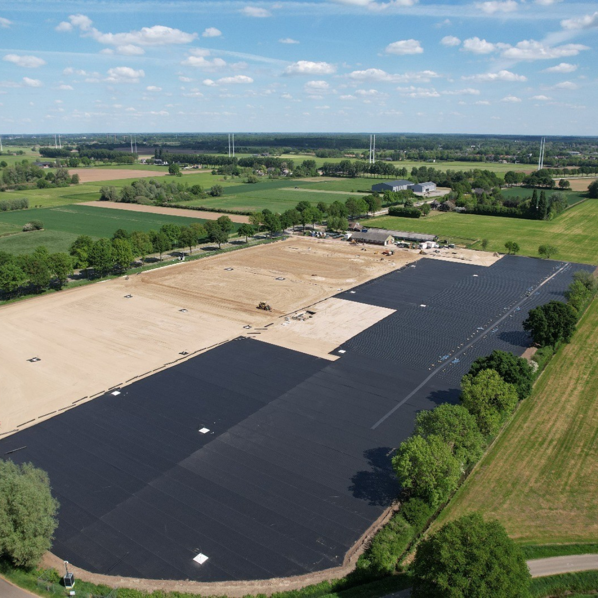 Verhoeve voert functiegerichte bodemsanering uit voor aanleg zonnepark Rafelder in Etten