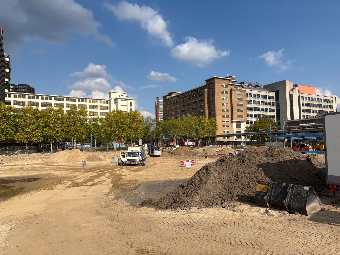 Bodemsanering locatie Eindhoven door Verhoeve Nederland